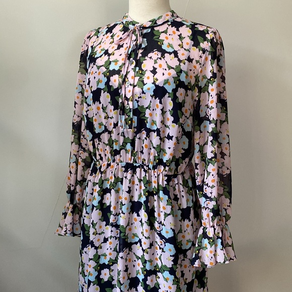 J.Crew Mercantile drapey tie-front dress - Picture 9 of 14